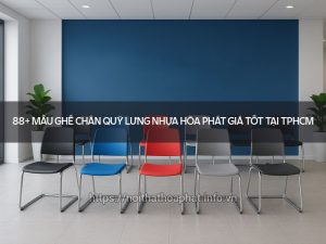 Ghế chân quỳ lưng nhựa