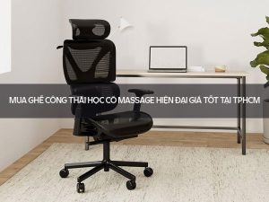 Ghế công thái học có massage