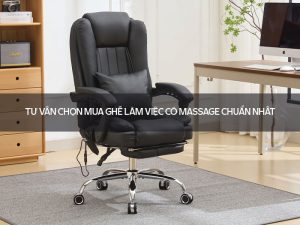 ghế làm việc có massage