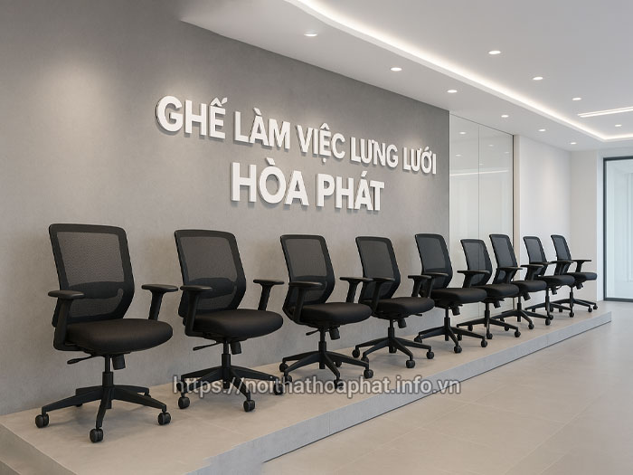 Ghế làm việc lưng lưới