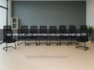 Ghế lưới văn phòng chân quỳ