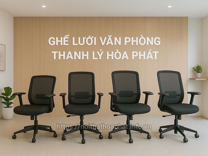 Ghế lưới văn phòng thanh lý