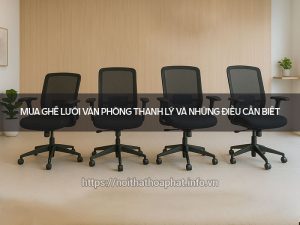 Ghế lưới văn phòng thanh lý