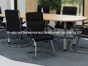 ghế phòng họp bọc da