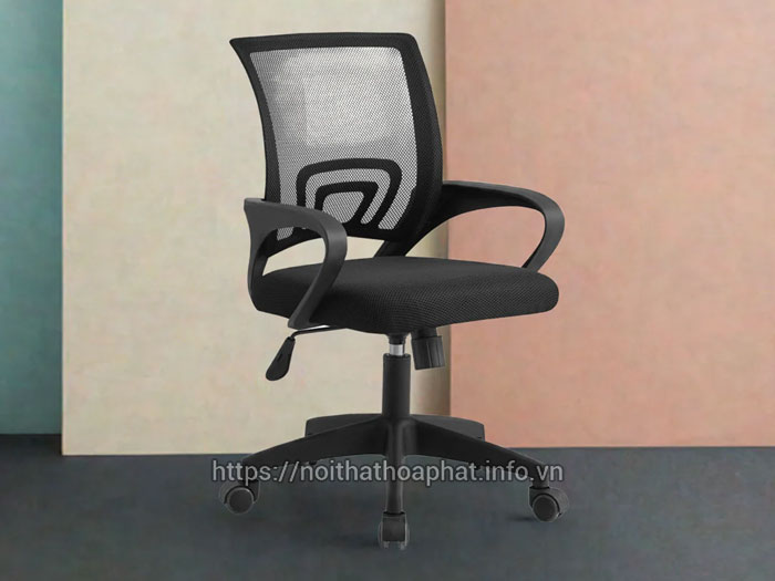Ghế xoay lưng lưới chân nhựa