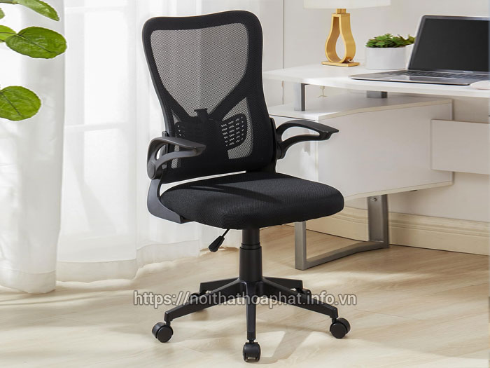 Ghế xoay lưới lưng trung