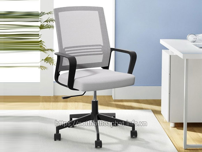 Ghế xoay lưới lưng trung