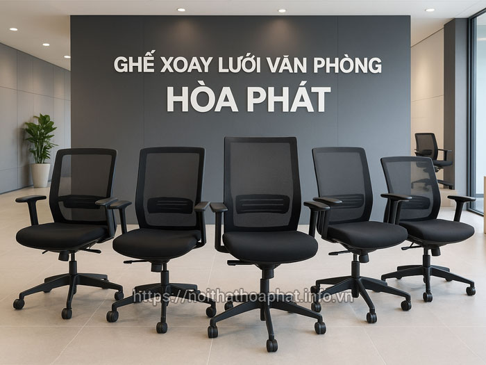 Kích thước ghế xoay lưới