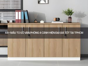 Tủ gỗ văn phòng 4 cánh