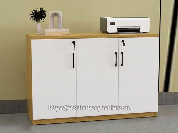 Tủ hồ sơ thấp 3 cánh