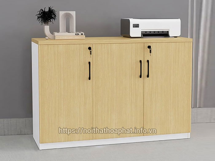Tủ hồ sơ thấp 3 cánh