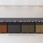 Tủ hồ sơ thấp 3 cánh