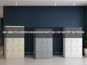 Tủ locker 6 ngăn Hòa Phát