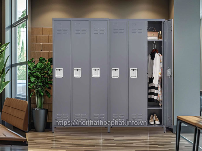 Tủ locker phòng gym