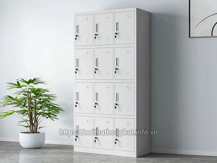 Tủ locker sắt 12 ngăn