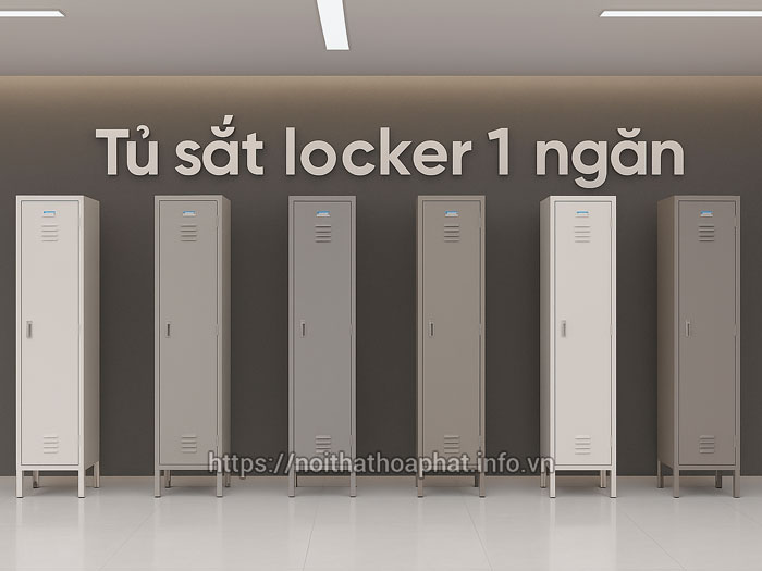 Tủ sắt locker 1 ngăn