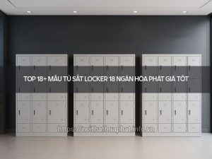 Tủ sắt locker 18 ngăn