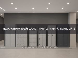 Tủ sắt locker thanh lý HCM