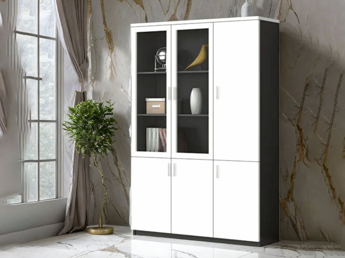 Tủ tài liệu gỗ 3 buồng