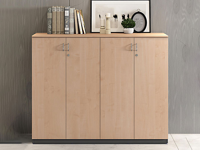 Tủ tài liệu thấp 4 cánh