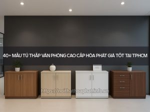 tủ thấp văn phòng cao cấp