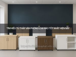 Tủ thấp văn phòng loại nào tốt
