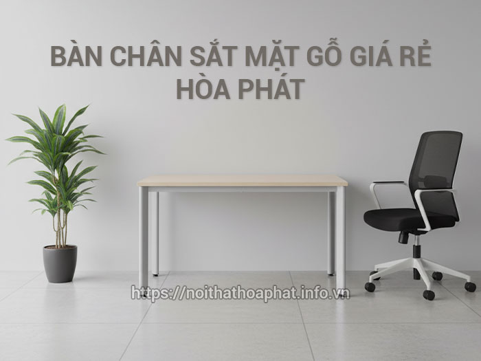 Bàn chân sắt mặt gỗ giá rẻ