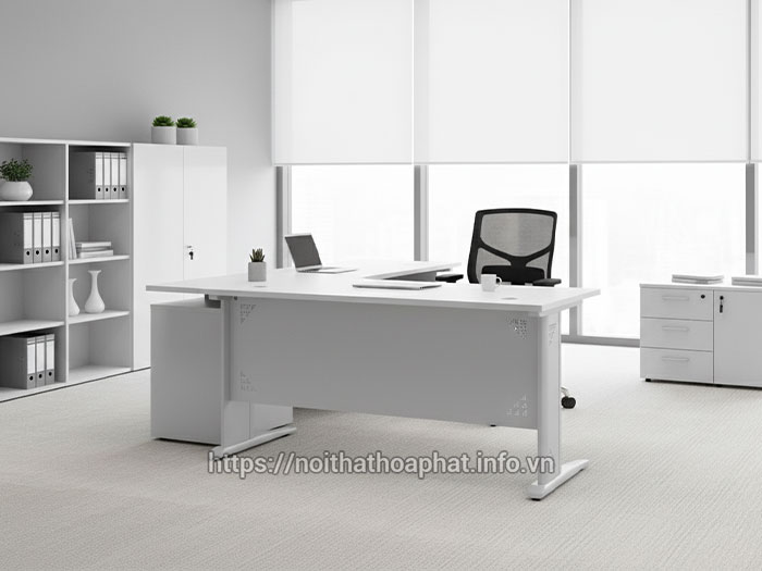 Bàn gỗ chân sắt 1m6