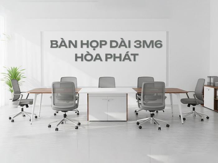 bàn họp dài 3m6