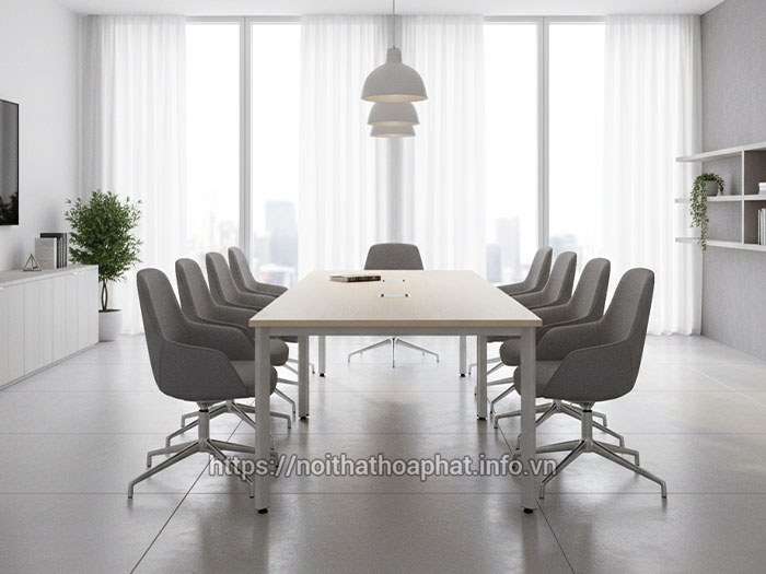 Bàn họp Hòa Phát 2m