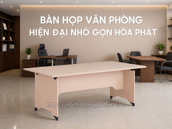 Bàn họp văn phòng hiện đại nhỏ gọn