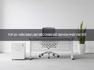 Bàn làm việc chân sắt 2m