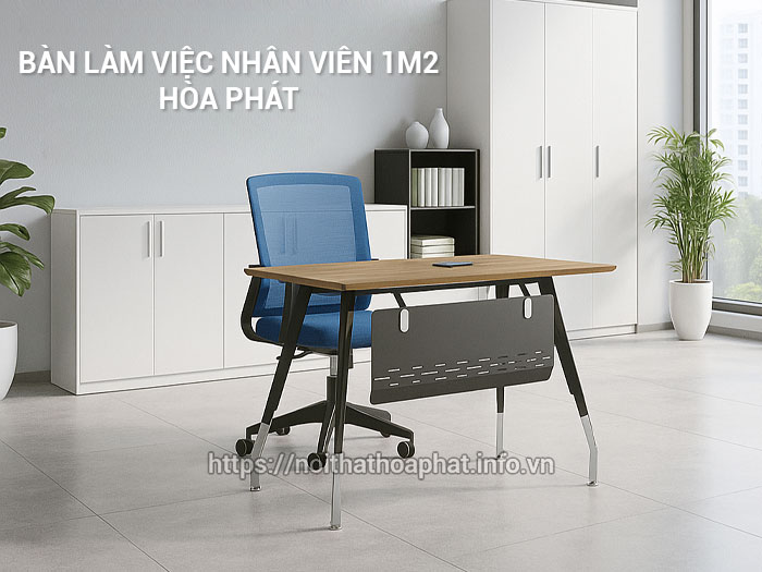 Bàn làm việc nhân viên 1m2