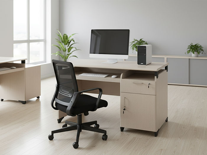 Bàn máy vi tính bằng gỗ