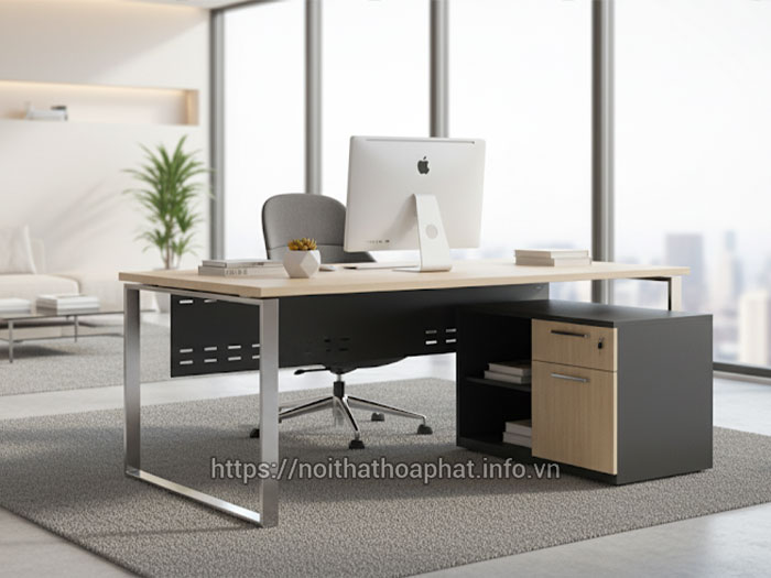 Bàn văn phòng có hộc tủ