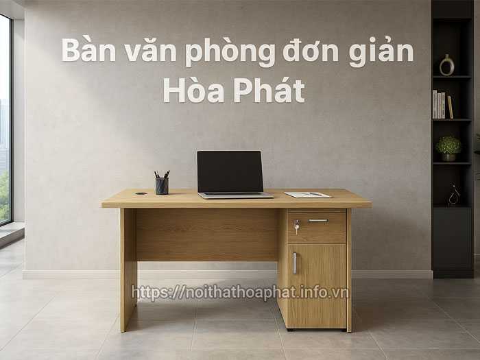 Bàn văn phòng đơn giản