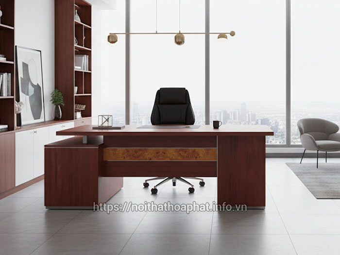 Bàn văn phòng gỗ công nghiệp