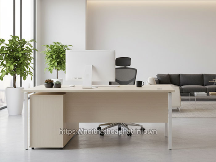 Bàn văn phòng gỗ công nghiệp