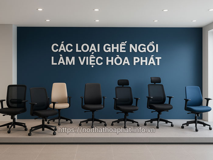 Các loại ghế ngồi làm việc