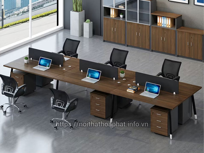 Cụm bàn làm việc 6 người HCM