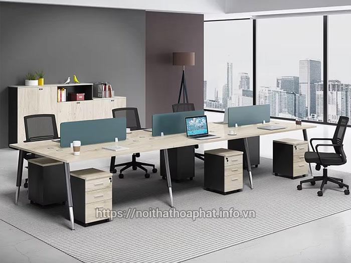 Cụm bàn làm việc nhân viên