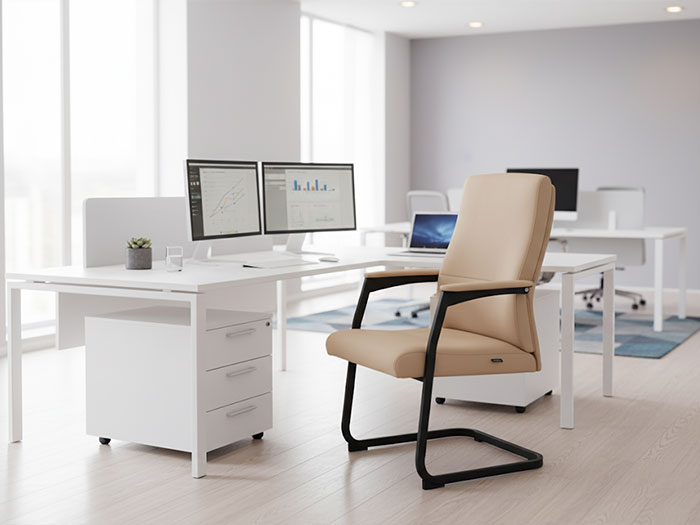 ghế chân quỳ da cao cấp