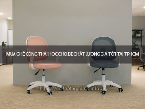 Ghế công thái học cho bé
