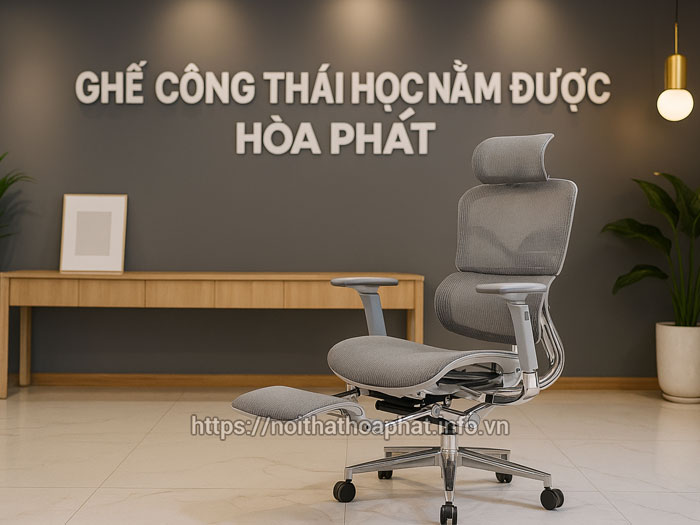 Ghế công thái học nằm được
