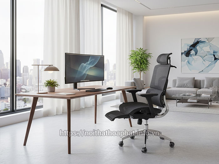 Ghế công thái học nằm được