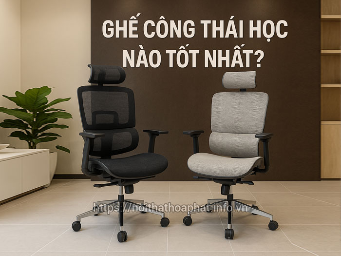 Ghế công thái học nào tốt nhất