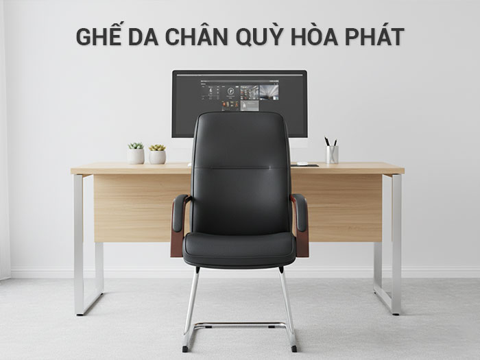 ghế da chân quỳ hòa phát