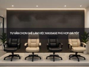 Ghế làm việc massage