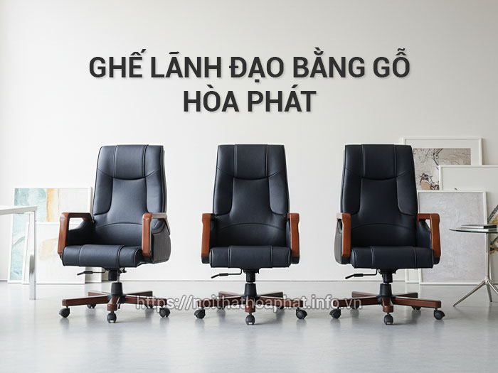 Ghế lãnh đạo bằng gỗ