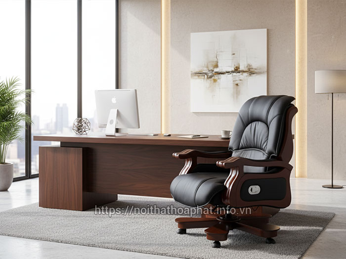 Ghế lãnh đạo sang trọng